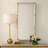 Uttermost Cyprus White Leather Mirror