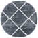 Pouliot Shag 500 Performance Geometric Rug