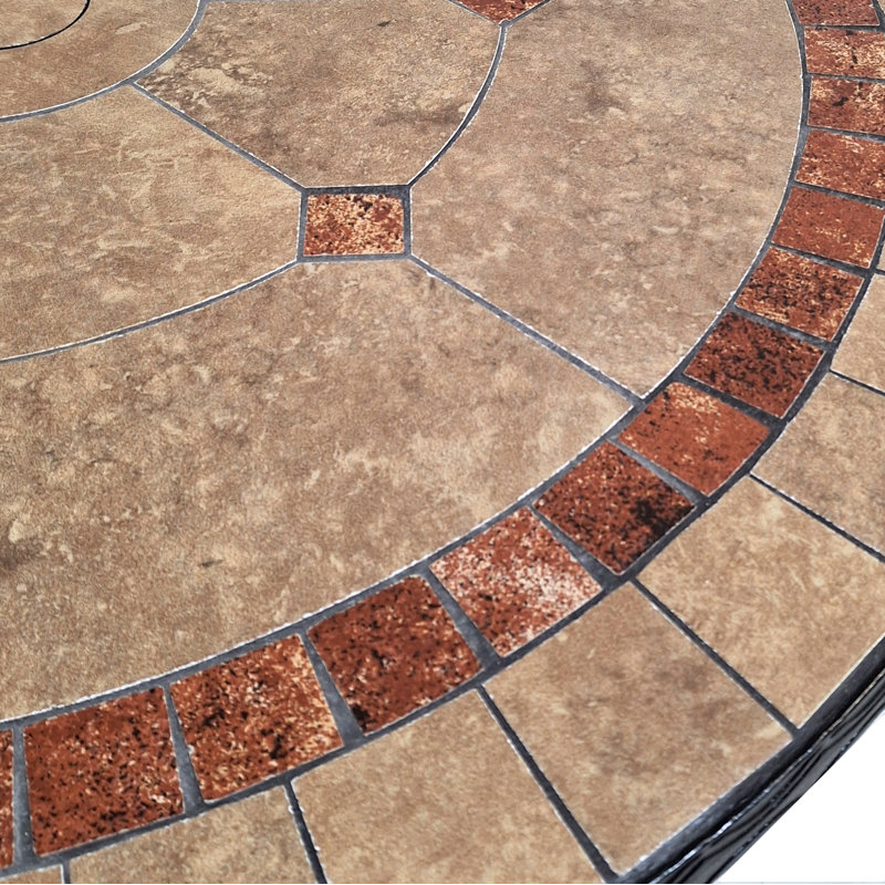 Richmond Garden Ceramic Mosaic Bistro Table