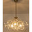 3 - Light Dimmable Glass Bubble Chandeliers