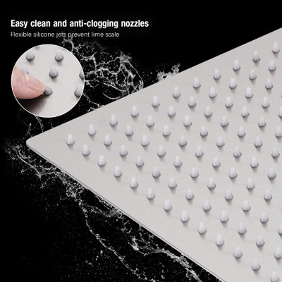 Rain Adjustable Shower Head 2.5 GPM GPM