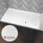 60" W × 32" D Acrylic Shower Base Single Threshold for Alcove Installation with Right Drain-104621388