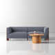 Wanetta 88'' Upholstered Sofa With Solid Wood Leg