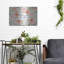 «Floral She Believed» par Cindy Jacobs, art mural en métal-293521193