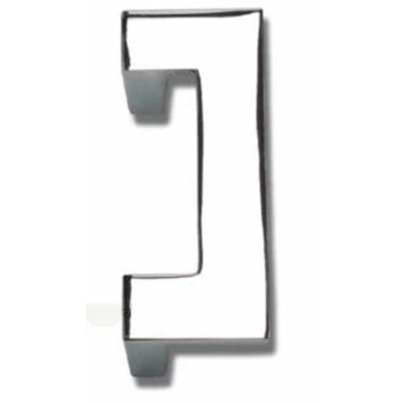 U-Turn Bar Pull, Polished Chrome, 2 1/2"