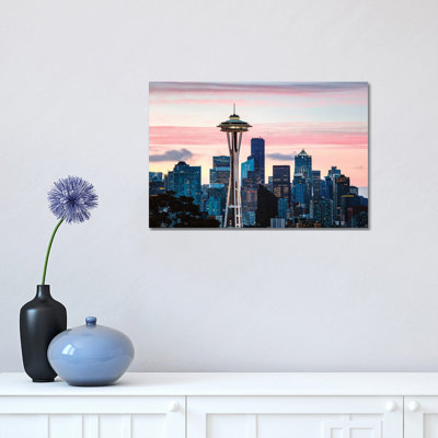 " The Space Needle And Seattle Skyline " by Matteo Colombo