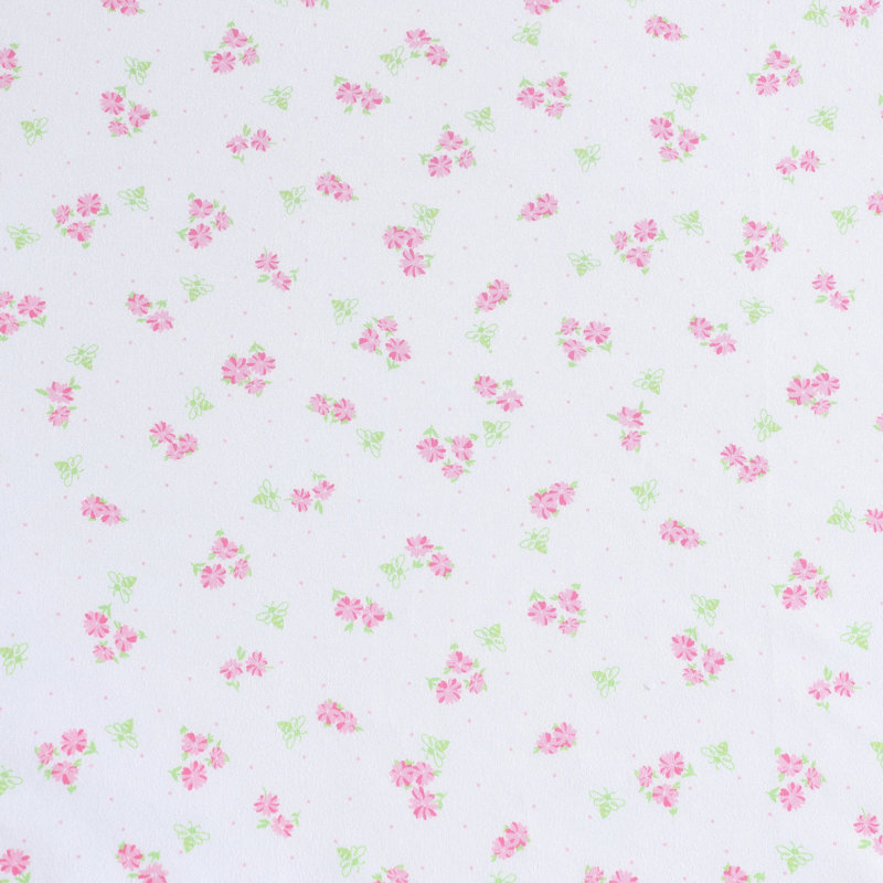 Ensembles de draps Laura Ashley, Ensemble de draps pour grand lit avec 2 taies d'or, Busy Bee Pink