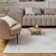 Carmel Modern Arc Cream/Grey Area Rug