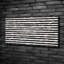 Black and White Stripes 1 Piece Wall Art on Canvas