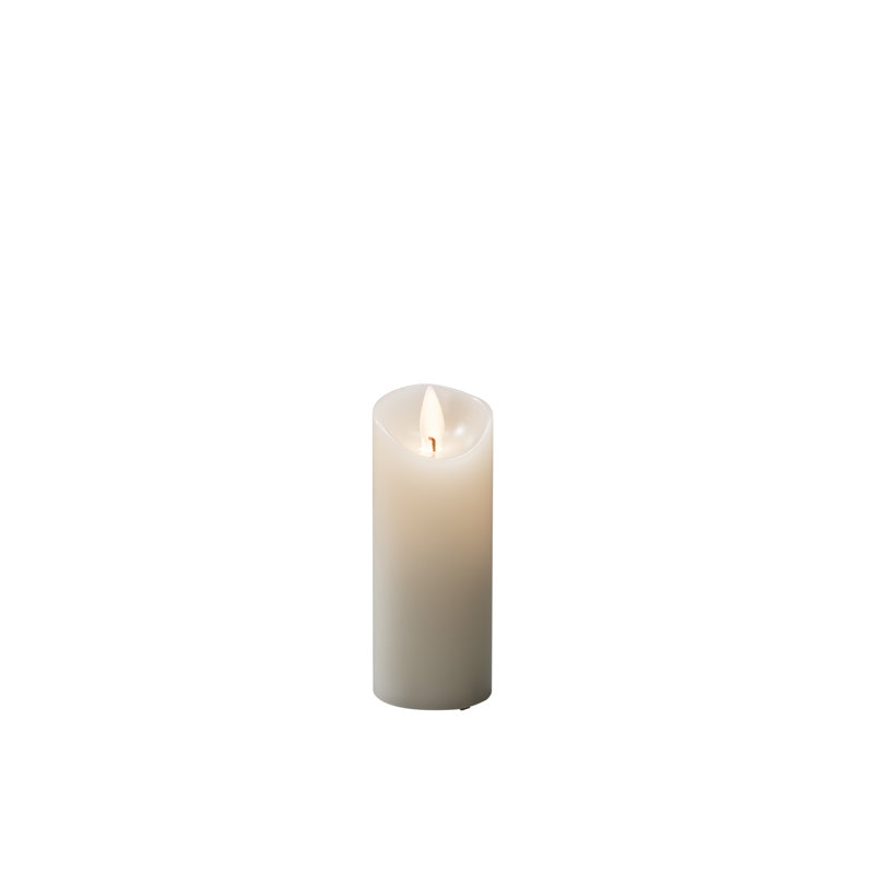 Unscented Flameless Battery Candle, 12.7cm H x 5cm W x 5cm D, 1