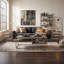 Ensemble de 3 tables basses Afreen