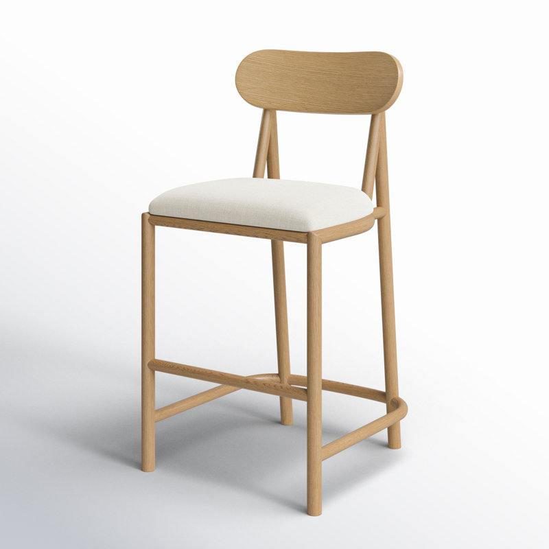 Traver Modern Bar Stool, Bar Stool ( 44" Height)