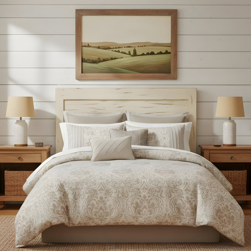 Ensemble d'édredon en coton jacquard 12 pièces