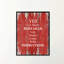 «Yes I Made Made Mistakes Life Did not Come with Instructions», reproduction d'art textuel sur toile encadrée-29514264
