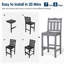 Ensemble de 2 tabourets de bar d'extérieur-989028498