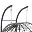 Fauteuil à œufs suspendu en osier de patio avec support, fauteuil de patio pour l'extérieur-115351908