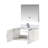Bath Vanity With Faucet Set And LED Mirror