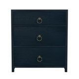 Lark 3 Drawer Nightstand