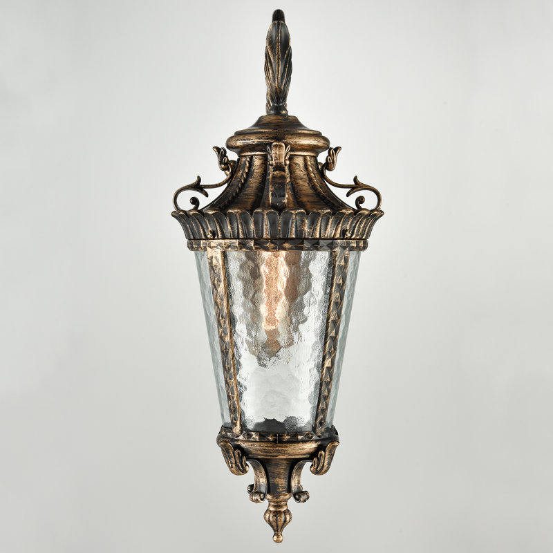 Moa Outdoor Aluminum Wall Light, Bronze
