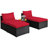 2 - Person Patio Conversation Sets with Cushions
