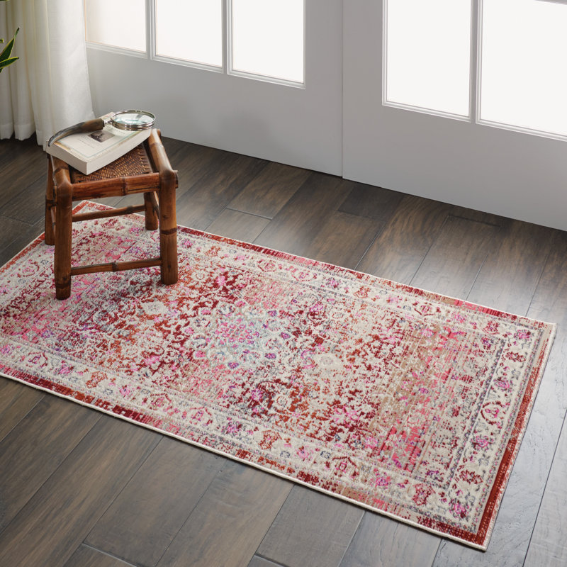 Lowndes Oriental Indoor Rug, Rectangle 2' x 4'