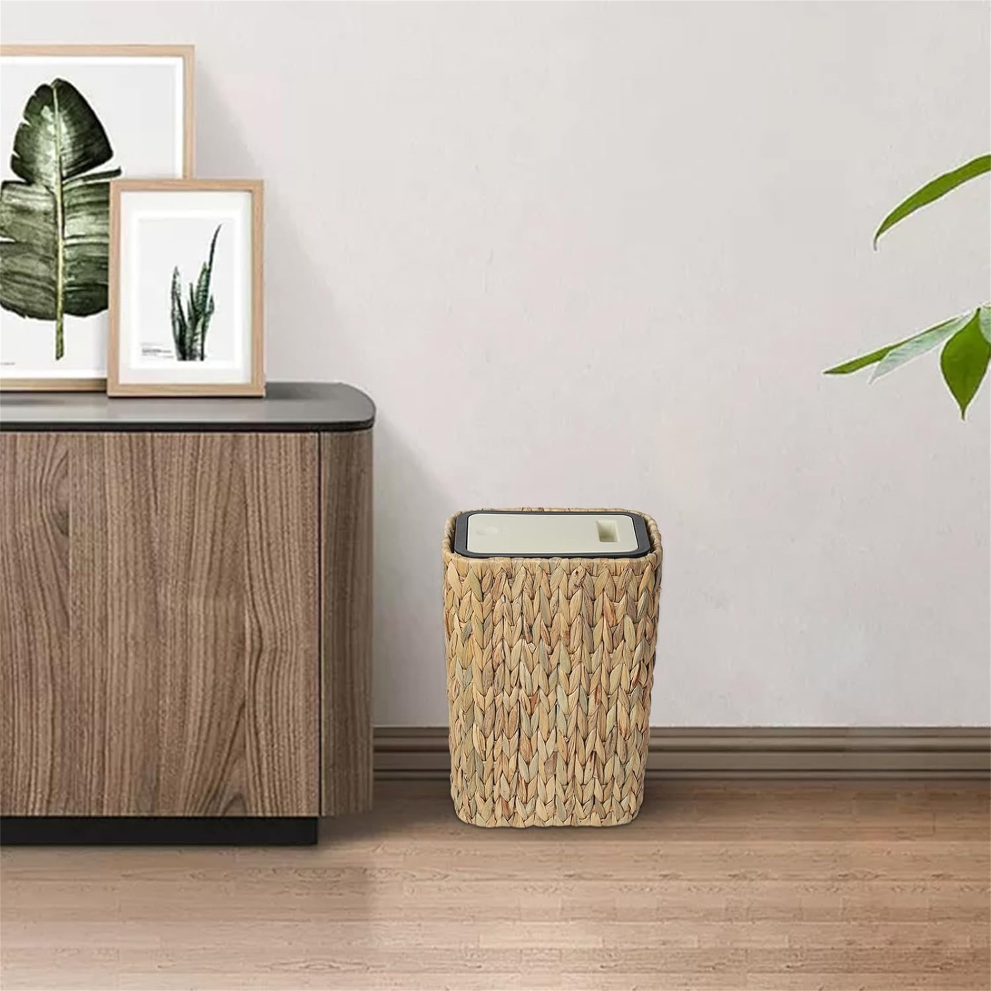 Sybertruck Boho Trash Can With Lid For Bathroom - Wayfair Canada