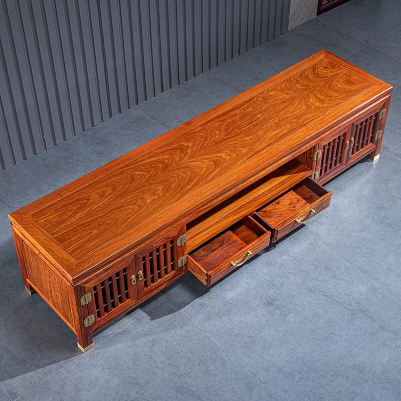 Creative Solid Wood TV Cabinet