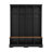 Farmhouse Wide Hall Tree With Bench, 8 Hooks And Storage Compartments For Entryway-454952487