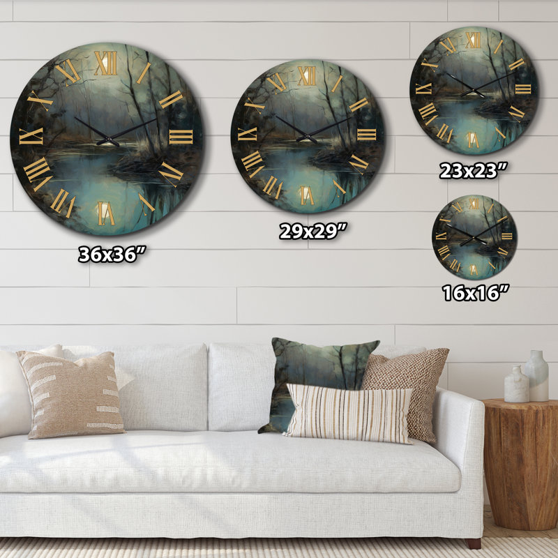 Beland - Horloge murale Lakehouse, Très grand