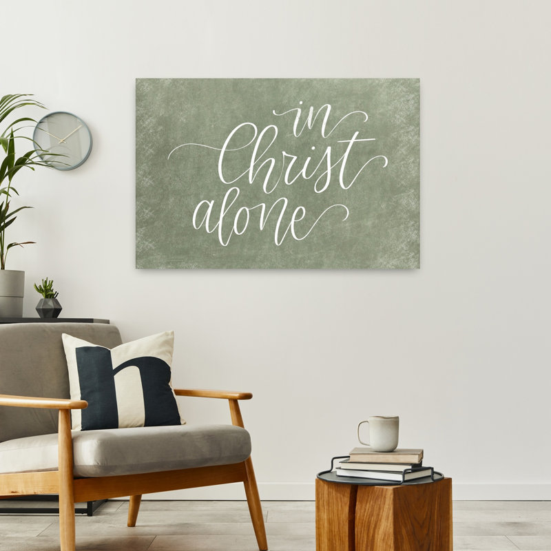 In Christ Alone, art contemporain abstrait, H 24 po x l 36 po