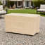 Table de foyer rectangulaire 42 po avec brûleur MgO et 50 000 BTU 42 po