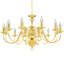 Cheeks 12 - Light Candle Style Chandelier-929475320