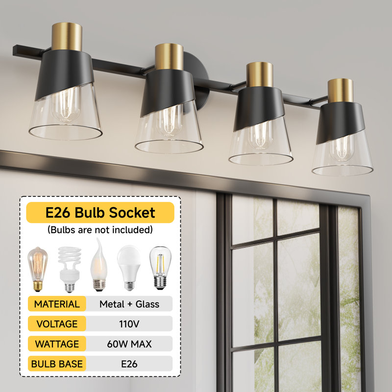 Vanity Light Bathroom Lighting, 4