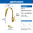 Single Handle Two Modes Pull-down Kitchen Faucet-104200658
