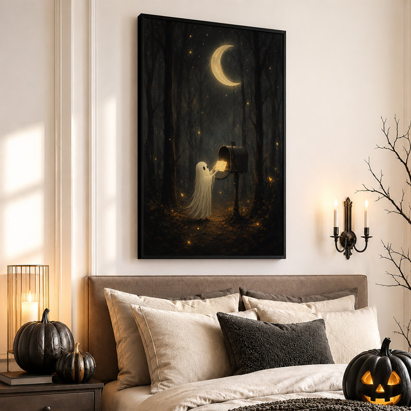 Art mural sur toile fantôme, 30"H x 20"W