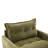 UNITED WE WIN Swivel Barrel Chair - Mid Century Modern Chair, Thick Padded Arm Chair With Solid Metal Base, Comfortable Single Sofa Chair, Swivel Accent Chair For Living Room Bedroom-1229005725