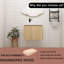 Meuble-lavabo simple 24 po avec plateau en résine Kaymie-1070056181