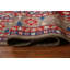 Tapis brun / bleu / beige en laine noué à la main de conception unique 9 pi 10 po x 13 pi 1 po New Age