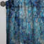 Océan bleu mosaïque turquoise I - Rideau tropical - Velours obscurcissant - 1 panneau-107598745