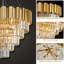 Lustre à plusieurs niveaux avec lumière en cristal-223817160-223817171-223817169