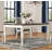 Sireci Oak Solid Wood Base Dining Table