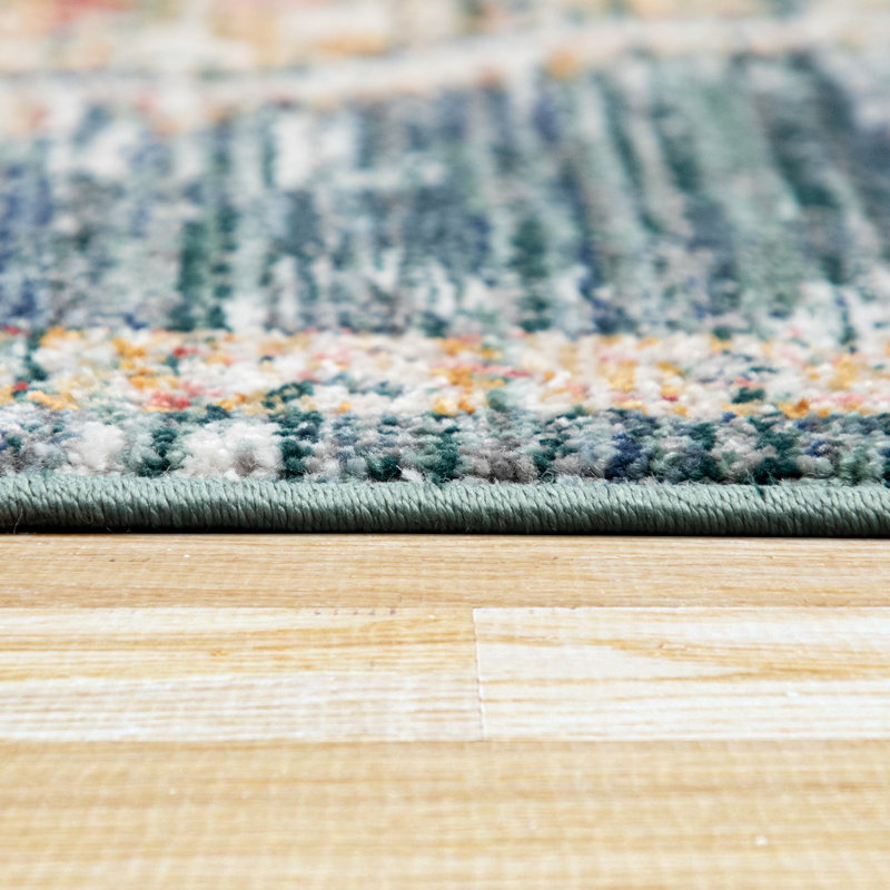 Oriental Indoor Rug, Rectangle 6'7" x 9'6"