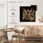 Hibou Brampt sur fond noir-109373203
