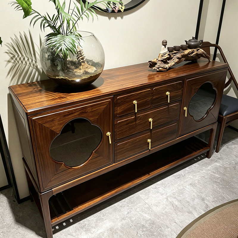 Buffet 4 tiroirs 62,99 po, H 35,43 po x l 62,99 po x P 15,75 po