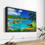 Hana Beach, reproduction sur toile-102860906