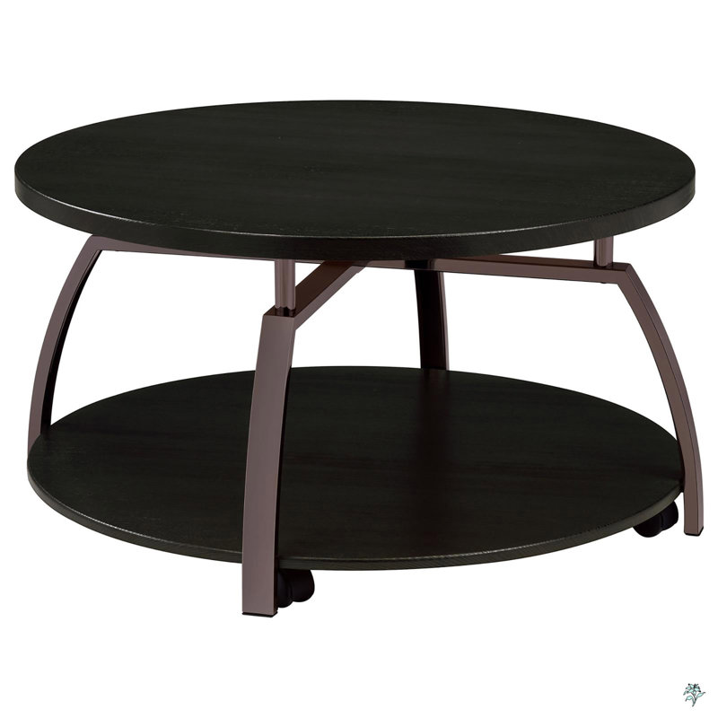 Nickel Round Coffee Table