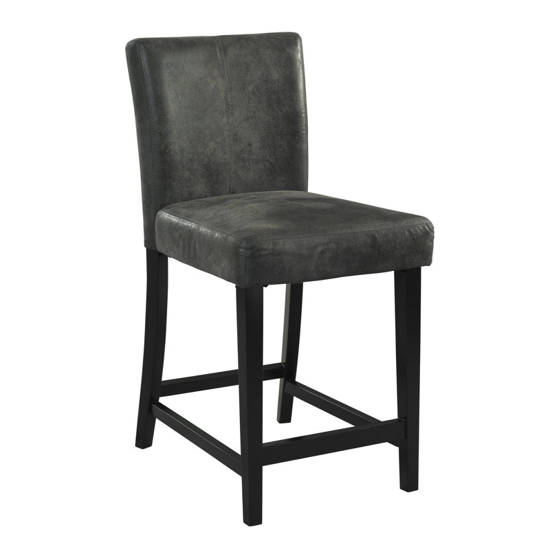 Tabouret de bar 30 po Barahona, Anthracite, Tabouret de comptoir (siège d'une hauteur de 24 p