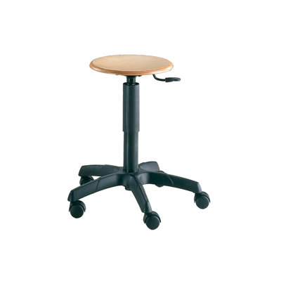 Firenze Adjustable Height Active Stool with Wheels
