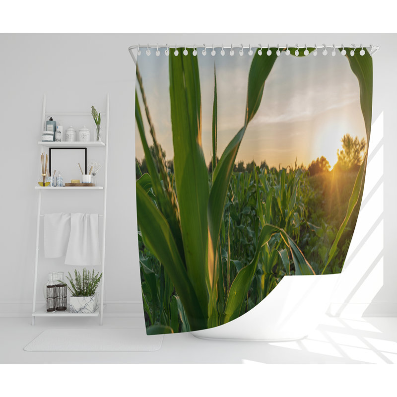 Ellamarie 13 Piece Polyester Shower Curtain Set