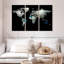 «Mysterious World Map», reproduction sur toile-392081513